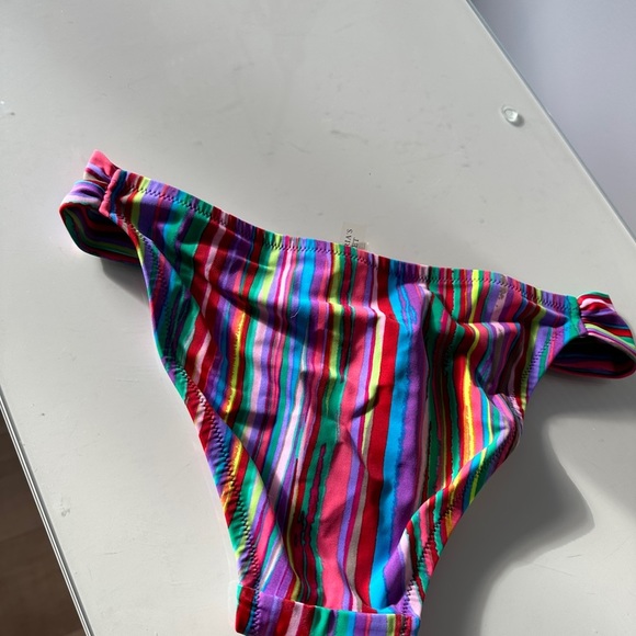 *Victorias Secret  Striped Bikini Bottom - Picture 6 of 8